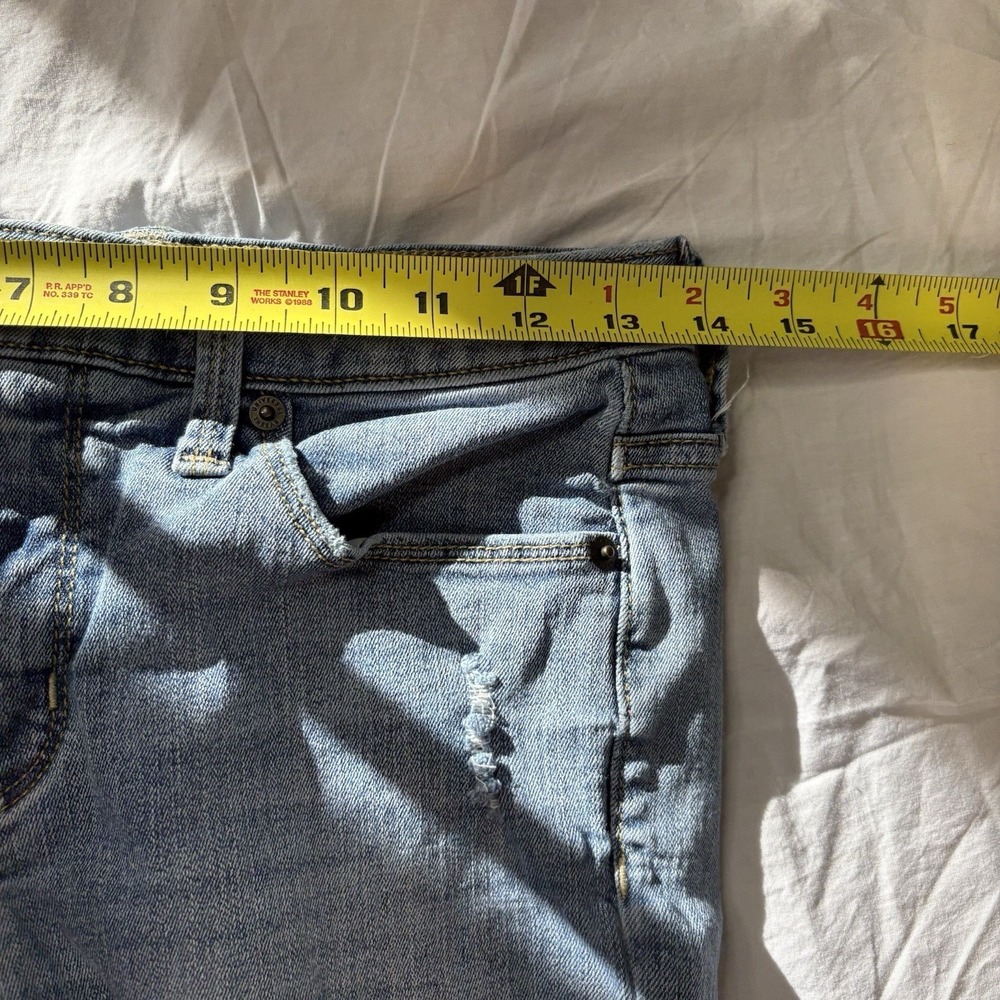 Universal Thread Women's Jeans Size 2/26 R High Rise Skinny Distressed Cuff - Picture 7 of 8
